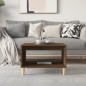 vidaXL Couchtisch Braun Eichen-Optik 60x50x40 cm Holzwerkstoff vidaXL Couchtisch Braun Eichen-Optik 60x50x40 cm Holzwerkstoff