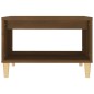 vidaXL Couchtisch Braun Eichen-Optik 60x50x40 cm Holzwerkstoff vidaXL Couchtisch Braun Eichen-Optik 60x50x40 cm Holzwerkstoff