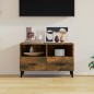 vidaXL TV-Schrank Räuchereiche 80x36x50 cm Holzwerkstoff vidaXL TV-Schrank Räuchereiche 80x36x50 cm Holzwerkstoff