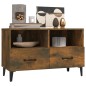 vidaXL TV-Schrank Räuchereiche 80x36x50 cm Holzwerkstoff vidaXL TV-Schrank Räuchereiche 80x36x50 cm Holzwerkstoff