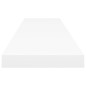 vidaXL Schwebende Wandregale 4 Stk. Weiß 120x23,5x3,8 cm MDF vidaXL Schwebende Wandregale 4 Stk. Weiß 120x23,5x3,8 cm MDF