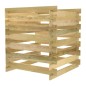 vidaXL Lattenrost-Komposter 90x90x90 cm Imprägniertes Kiefernholz vidaXL Lattenrost-Komposter 90x90x90 cm Imprägniertes Kiefernholz
