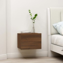 vidaXL Nachttisch Braun Eichen-Optik 40x30x30 cm Holzwerkstoff