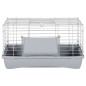 vidaXL Kleintierkäfig Grau 58x32x31 cm Polypropylen und Metall vidaXL Kleintierkäfig Grau 58x32x31 cm Polypropylen und Metall