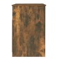 vidaXL Sideboard mit Schubladen Räuchereiche 40x50x76 cm Holzwerkstoff vidaXL Sideboard mit Schubladen Räuchereiche 40x50x76 cm Holzwerkstoff