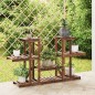 vidaXL Blumenständer 110x25x73 cm Massivholz Tanne vidaXL Blumenständer 110x25x73 cm Massivholz Tanne