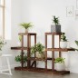 vidaXL Blumenständer 110x25x73 cm Massivholz Tanne vidaXL Blumenständer 110x25x73 cm Massivholz Tanne