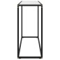 vidaXL Konsolentisch Weiß 100x35x75 cm Hartglas vidaXL Konsolentisch Weiß 100x35x75 cm Hartglas