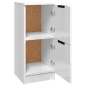 vidaXL Sideboards 2 Stk. Hochglanz-Weiß 30x30x70 cm Holzwerkstoff vidaXL Sideboards 2 Stk. Hochglanz-Weiß 30x30x70 cm Holzwerkstoff