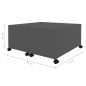 vidaXL Couchtisch Grau 75x75x38 cm Holzwerkstoff vidaXL Couchtisch Grau 75x75x38 cm Holzwerkstoff