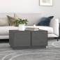 vidaXL Couchtisch Grau 80x50x40 cm Massivholz Kiefer vidaXL Couchtisch Grau 80x50x40 cm Massivholz Kiefer