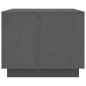 vidaXL Couchtisch Grau 80x50x40 cm Massivholz Kiefer vidaXL Couchtisch Grau 80x50x40 cm Massivholz Kiefer