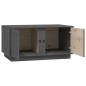vidaXL Couchtisch Grau 80x50x40 cm Massivholz Kiefer vidaXL Couchtisch Grau 80x50x40 cm Massivholz Kiefer
