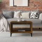 vidaXL Couchtisch Räuchereiche 60x50x40 cm Holzwerkstoff vidaXL Couchtisch Räuchereiche 60x50x40 cm Holzwerkstoff