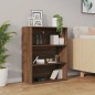 vidaXL Hängeschrank Braun Eichen-Optik 69,5x32,5x90 cm vidaXL Hängeschrank Braun Eichen-Optik 69,5x32,5x90 cm