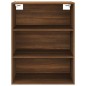 vidaXL Hängeschrank Braun Eichen-Optik 69,5x32,5x90 cm vidaXL Hängeschrank Braun Eichen-Optik 69,5x32,5x90 cm