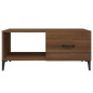 vidaXL Couchtisch Braun Eichen-Optik 90x50x40 cm Holzwerkstoff vidaXL Couchtisch Braun Eichen-Optik 90x50x40 cm Holzwerkstoff