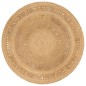 vidaXL Teppich Jute Handgeflochten 180 cm Rund vidaXL Teppich Jute Handgeflochten 180 cm Rund