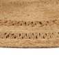 vidaXL Teppich Jute Handgeflochten 180 cm Rund vidaXL Teppich Jute Handgeflochten 180 cm Rund