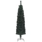 vidaXL Künstlicher Weihnachtsbaum Schlank mit Ständer 210 cm Glasfaser vidaXL Künstlicher Weihnachtsbaum Schlank mit Ständer 210 cm Glasfaser