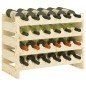 vidaXL Weinregal 65x29x46 cm Massivholz Kiefer vidaXL Weinregal 65x29x46 cm Massivholz Kiefer
