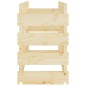 vidaXL Weinregal 65x29x46 cm Massivholz Kiefer vidaXL Weinregal 65x29x46 cm Massivholz Kiefer