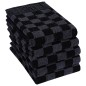 vidaXL 20-tlg. Handtuch-Set Schwarz und Grau Baumwolle vidaXL 20-tlg. Handtuch-Set Schwarz und Grau Baumwolle