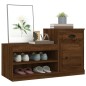 vidaXL Schuhschrank Braun Eichen-Optik 100x42x60 cm Holzwerkstoff