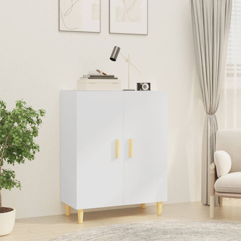 vidaXL Sideboard Weiß 70x34x90 cm Holzwerkstoff vidaXL Sideboard Weiß 70x34x90 cm Holzwerkstoff