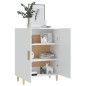 vidaXL Sideboard Weiß 70x34x90 cm Holzwerkstoff vidaXL Sideboard Weiß 70x34x90 cm Holzwerkstoff
