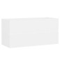 vidaXL Waschbeckenunterschrank Weiß 90x38,5x45 cm Holzwerkstoff vidaXL Waschbeckenunterschrank Weiß 90x38,5x45 cm Holzwerkstoff