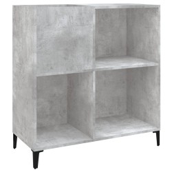 vidaXL Plattenschrank Betongrau 84,5x38x89 cm Holzwerkstoff