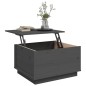 vidaXL Couchtisch Grau 60x50x35 cm Massivholz Kiefer vidaXL Couchtisch Grau 60x50x35 cm Massivholz Kiefer