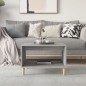vidaXL Couchtisch Grau Sonoma 60x50x40 cm Holzwerkstoff vidaXL Couchtisch Grau Sonoma 60x50x40 cm Holzwerkstoff