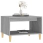 vidaXL Couchtisch Grau Sonoma 60x50x40 cm Holzwerkstoff vidaXL Couchtisch Grau Sonoma 60x50x40 cm Holzwerkstoff