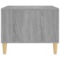 vidaXL Couchtisch Grau Sonoma 60x50x40 cm Holzwerkstoff vidaXL Couchtisch Grau Sonoma 60x50x40 cm Holzwerkstoff