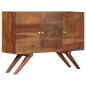 vidaXL Sideboard Altholz Massiv Braun 110x30x75 cm vidaXL Sideboard Altholz Massiv Braun 110x30x75 cm