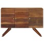 vidaXL Sideboard Altholz Massiv Braun 110x30x75 cm vidaXL Sideboard Altholz Massiv Braun 110x30x75 cm