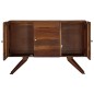 vidaXL Sideboard Altholz Massiv Braun 110x30x75 cm vidaXL Sideboard Altholz Massiv Braun 110x30x75 cm