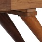 vidaXL Sideboard Altholz Massiv Braun 110x30x75 cm vidaXL Sideboard Altholz Massiv Braun 110x30x75 cm