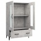 vidaXL Highboard Betongrau 70x31x115 cm Holzwerkstoff vidaXL Highboard Betongrau 70x31x115 cm Holzwerkstoff