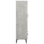 vidaXL Highboard Betongrau 70x31x115 cm Holzwerkstoff vidaXL Highboard Betongrau 70x31x115 cm Holzwerkstoff