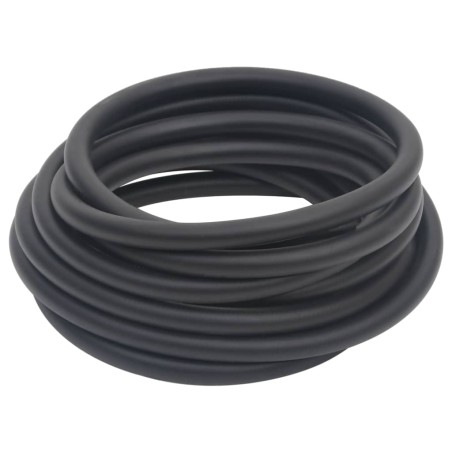 vidaXL Hybrid-Luftschlauch Schwarz 0,6" 10 m Gummi und PVC