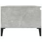 vidaXL Couchtisch Betongrau 90x50x36,5 cm Holzwerkstoff vidaXL Couchtisch Betongrau 90x50x36,5 cm Holzwerkstoff