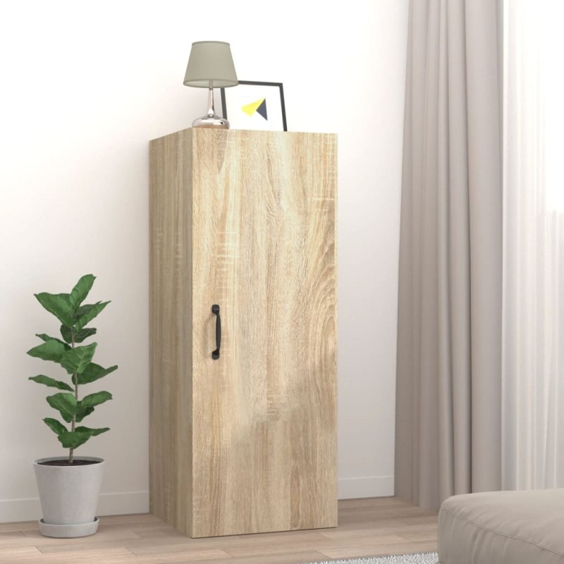 vidaXL Hängeschrank Sonoma-Eiche 34,5x34x90 cm Holzwerkstoff vidaXL Hängeschrank Sonoma-Eiche 34,5x34x90 cm Holzwerkstoff
