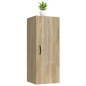 vidaXL Hängeschrank Sonoma-Eiche 34,5x34x90 cm Holzwerkstoff vidaXL Hängeschrank Sonoma-Eiche 34,5x34x90 cm Holzwerkstoff
