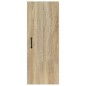 vidaXL Hängeschrank Sonoma-Eiche 34,5x34x90 cm Holzwerkstoff vidaXL Hängeschrank Sonoma-Eiche 34,5x34x90 cm Holzwerkstoff