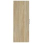 vidaXL Hängeschrank Sonoma-Eiche 34,5x34x90 cm Holzwerkstoff vidaXL Hängeschrank Sonoma-Eiche 34,5x34x90 cm Holzwerkstoff
