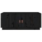 vidaXL Couchtisch Schwarz 100x50x41 cm Massivholz Kiefer vidaXL Couchtisch Schwarz 100x50x41 cm Massivholz Kiefer