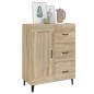 vidaXL Sideboard Sonoma-Eiche 69,5x34x90 cm Holzwerkstoff vidaXL Sideboard Sonoma-Eiche 69,5x34x90 cm Holzwerkstoff